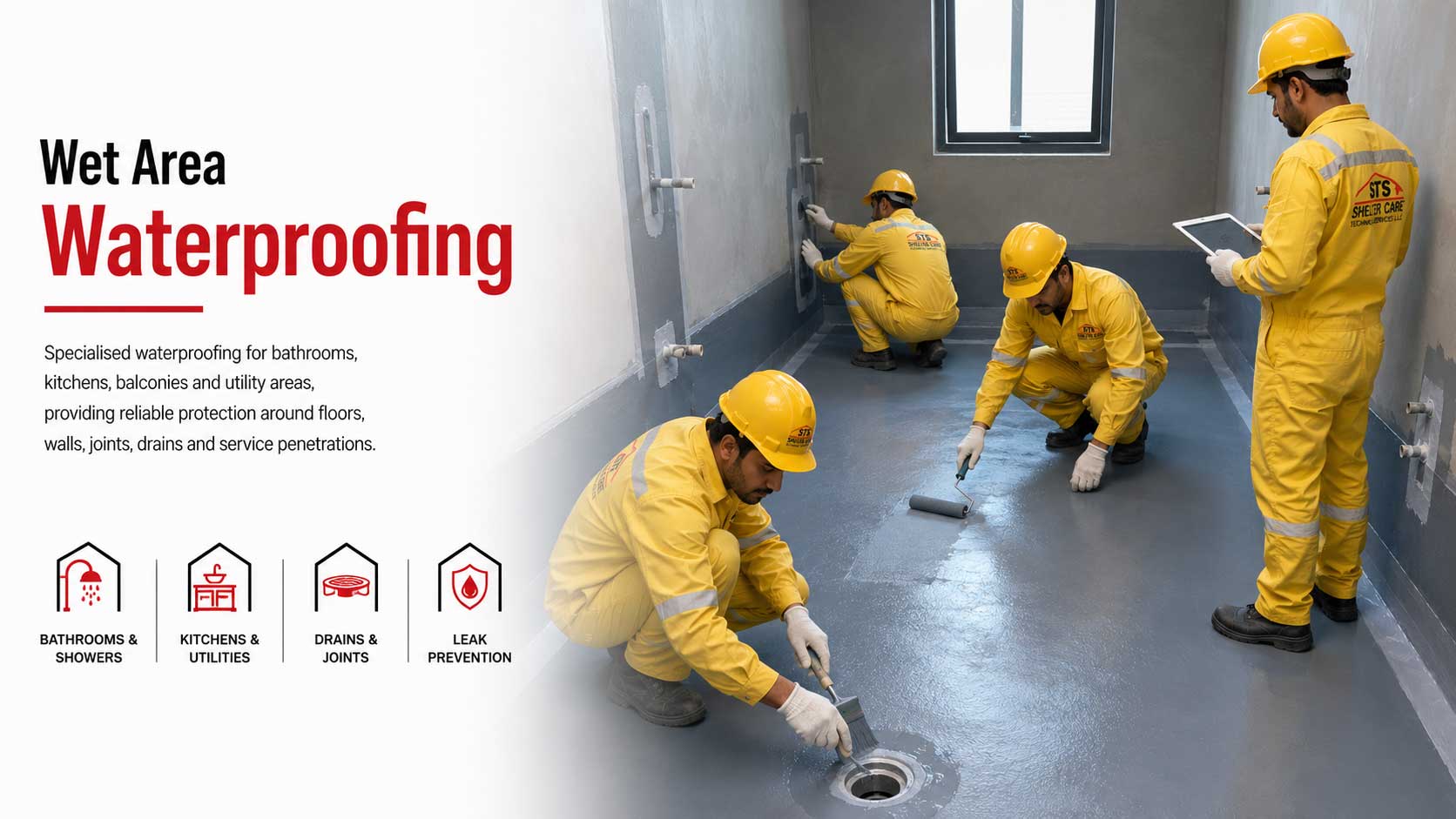 Professional technical services team in UAE