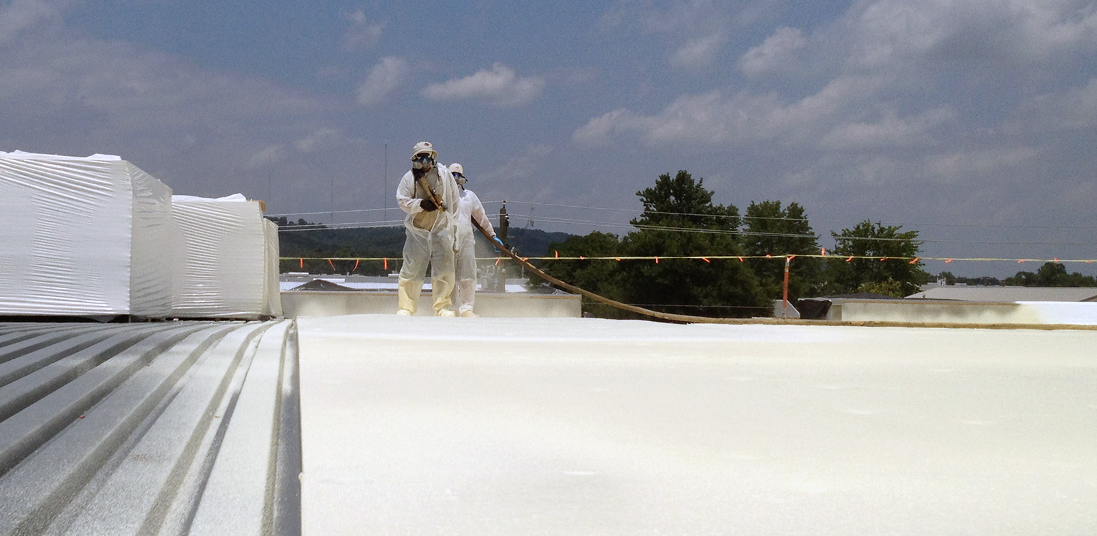 Metal Roof Insulation & Waterproofing